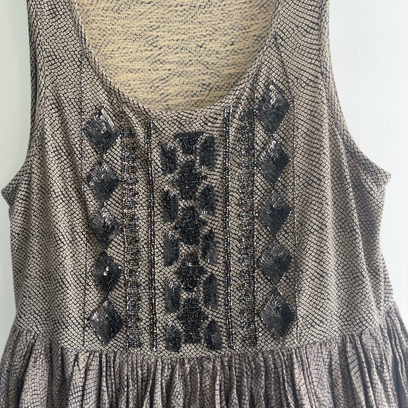 Anthropologie Peplum Top with Sequin Front - Picture 4 of 4